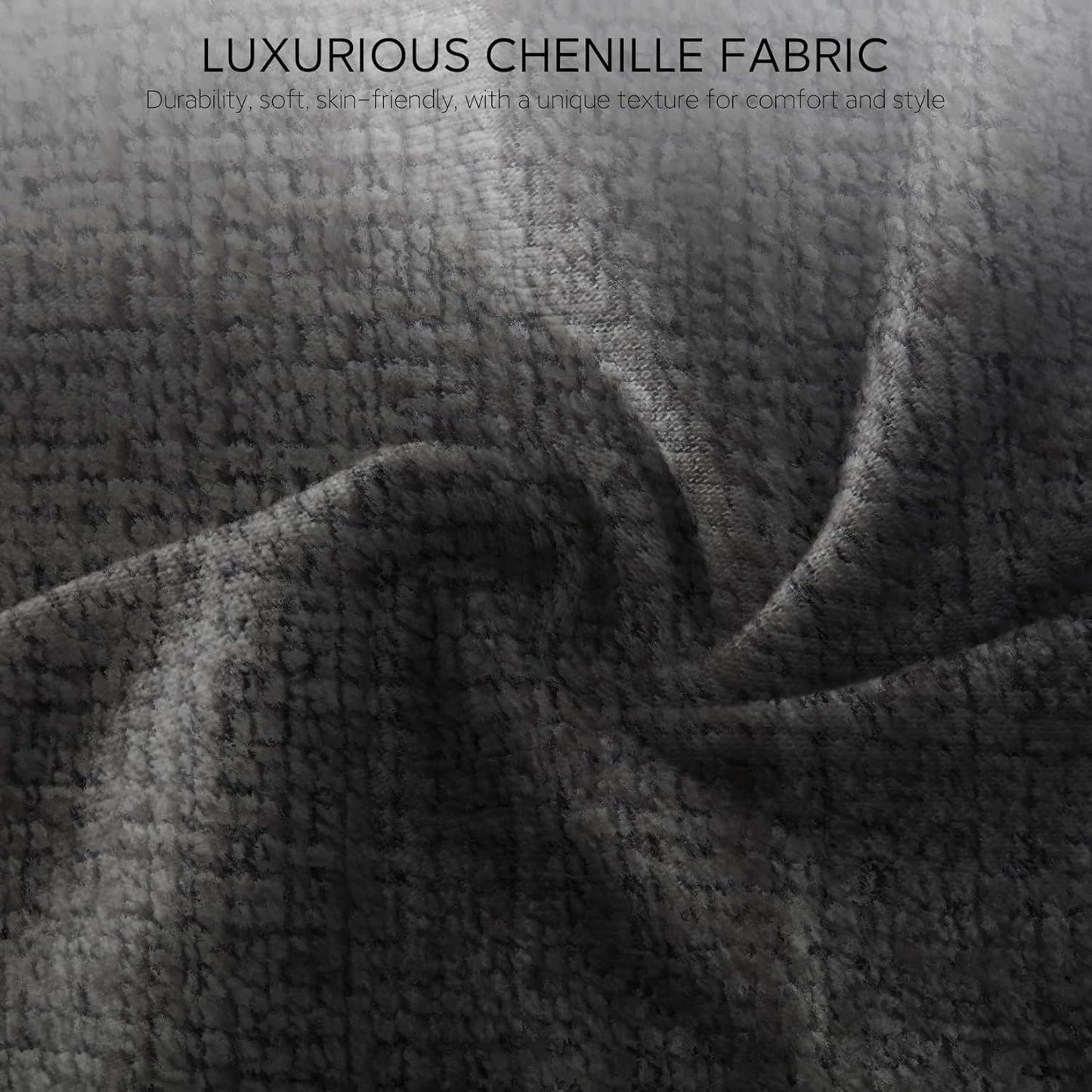 81'' Large Bean Bag Chair for Adults, Memory Foam Oversized Beanbag Chairs Couch with 14 Pillow, Comfy Giant Bean Bag Sofa Couch Bed, Chaise Lounge Chair Indoor Lazy Sofa for Living Room (Dark Grey)