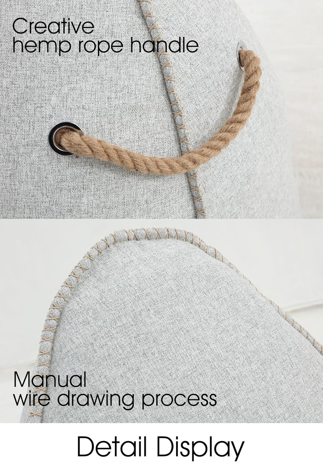 Patio Outdoor Weatherproof Water Proof Bean Bag Chair ,Outdoor bean bag lounger,High-Density Foam Filled ,Weather Resistant Waterproof UV-Protected ,outdoor beanbag Chair for Garden Terrace (Beige)